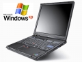  Tanie laptopy poleasingowe  IBM T40 1,4GHz / 512MB / 40GB / DVD / Win. XP Prof. 